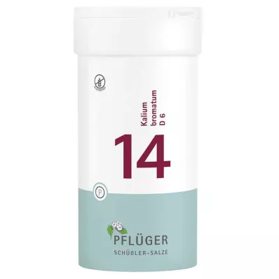 Biochémia Pflueger 14 bromat draselný.D 6 tabliet, 400 ks