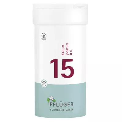 BIOCHEMIE Pflüger 15 Potassium iodatum D 6 tabliet, 400 kapsúl