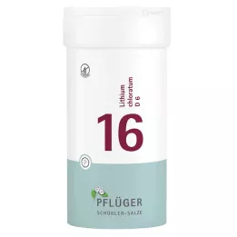 BIOCHEMIE Pflüger 16 Lithium chloratum D 6 tabliet, 400 ks