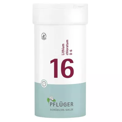 Biochemistry Pflueger 16 Lithium chloratum D 6 tabliet, 400 ks