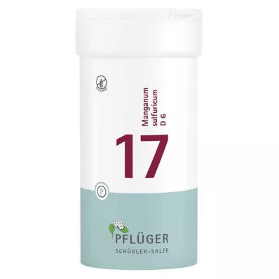 BIOCHEMIE Pflüger 17 Manganum sulphuricum D 6 tabliet, 400 ks