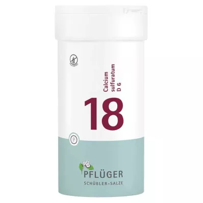 BIOCHEMIE Pflüger 18 Calcium sulphuratum D 6 tabliet, 400 ks