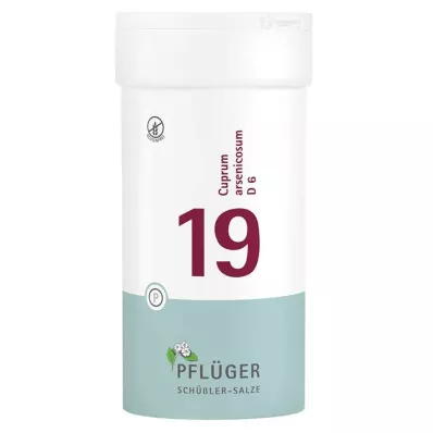 Biochemistry Pflueger 19 Cuprum arsenicosum D 6 tabliet, 400 ks