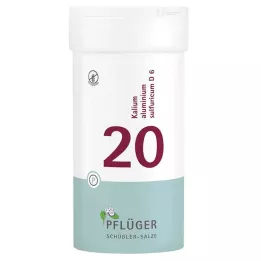 BIOCHEMIE Pflüger 20 Potassium alumin.sulphur.D 6 tabliet, 400 ks