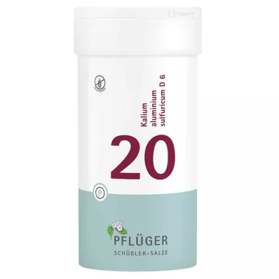 Biochemistry Pflueger 20 Potassium aluminium sulfuricum D 6 tabliet, 400 ks