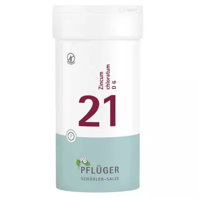 BIOCHEMIE Pflüger 21 Zincum chloratum D 6 tabliet, 400 ks