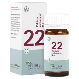 BIOCHEMIE Pflüger 22 Calcium carbonicum D 6 tabliet, 100 ks