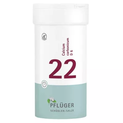 Biochémia Pflueger 22 Calcium carbonicum D 6 tabliet, 400 ks Biochémia Pflueger 22 Calcium carbonicum D 6 tabliet, 400 ks