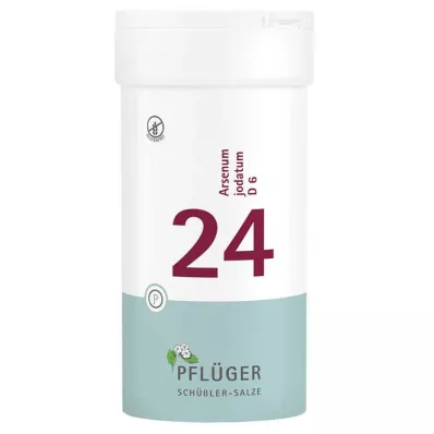 Biochemistry Pflueger 24 Arsenum jodatum D 6 tabliet, 400 ks Biochemistry Pflueger 24 Arsenum jodatum D 6 tabliet, 400 ks