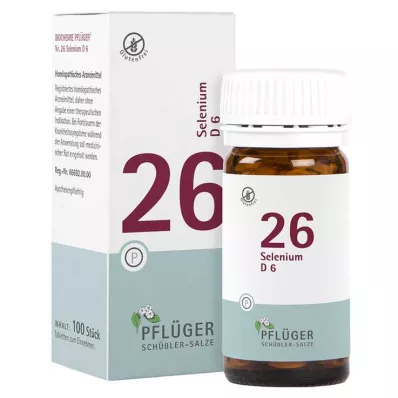Biochemistry Pflueger 26 Selenium D 6 tabliet, 100 ks