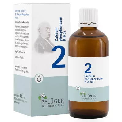 BIOCHEMIE Pflüger 2 Calcium phosphoricum D 6 Tro., 100 ml BIOCHEMIE Pflüger 2 Calcium phosphoricum D 6 Tro., 100 ml