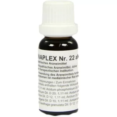 REGENAPLEX č. 22 aN kvapky, 15 ml