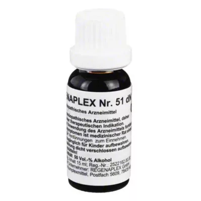 REGENAPLEX č. 51 dN kvapky, 15 ml REGENAPLEX č. 51 dN kvapky, 15 ml