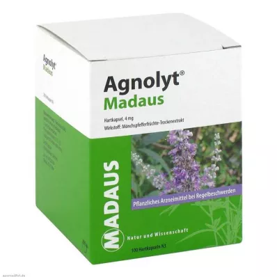 AGNOLYT MADAUS Tvrdé kapsuly, 100 ks AGNOLYT MADAUS Tvrdé kapsuly, 100 ks