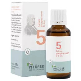 BIOCHEMIE Pflüger 5 Potassium phosphoricum D 6 kvapkanie, 30 ml