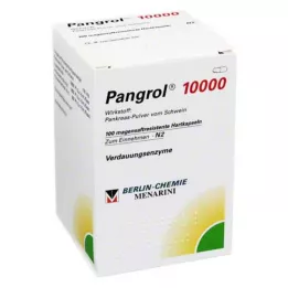 PANGROL 10 000 tvrdých kapsúl s enterickou vrstvou, 100 ks