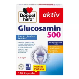 DOPPELHERZ Glukosamín 500 kapsúl, 120 kapsúl