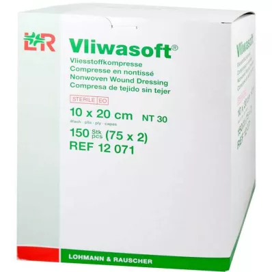 VLIWASOFT Netkané kompresy 10x20 cm sterilné 4l, 150 ks