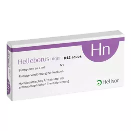 HELLEBORUS NIGER D 12 aquos. ampuliek, 8 ks
