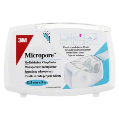 MICROPORE Fleecová nášivka 1,25 cmx5 w.Abr.1530NP-0SD, 1 ks MICROPORE Fleecová nášivka 1,25 cmx5 w.Abr.1530NP-0SD, 1 ks