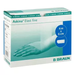 ASKINA Elast Fine obväz 6 cmx4 m voľný, 20 ks