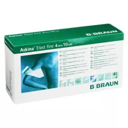 ASKINA Elast Fine obväz 10 cmx4 m voľný, 50 ks