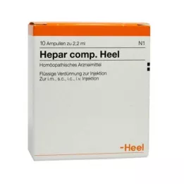 HEPAR COMP.Pätné ampulky, 10 ks