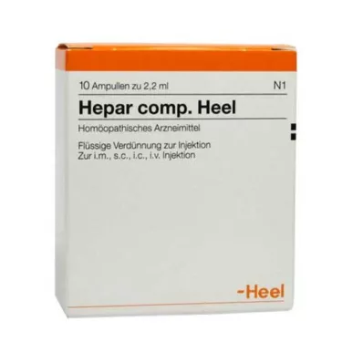 HEPAR COMP.Pätné ampulky, 10 ks