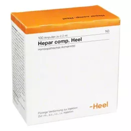 HEPAR COMP.Pätné ampulky, 100 ks