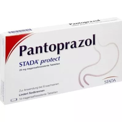 PANTOPRAZOL STADA chrániť 20 mg entericky obalené tablety, 14 ks
