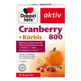 DOPPELHERZ Brusnica + tekvica Kapsule, 30 kapsúl