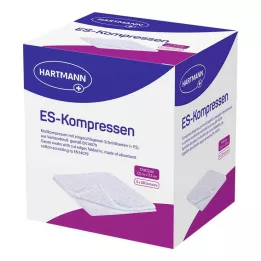 ES-KOMPRESSEN sterilné balenie 7,5x7,5 cm 12x, 5X20 ks