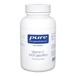 PURE ENCAPSULATIONS Vitamín C 1000 pufovaných kapsúl, 90 ks