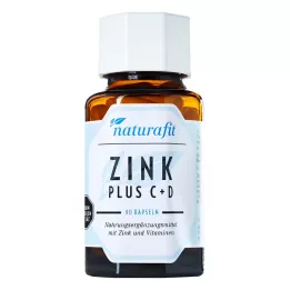 NATURAFIT Zinc Plus C+D Capsules, 90 kapsúl