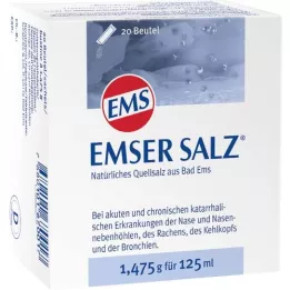 EMSER Soľ 1,475 g prášku, 20 ks