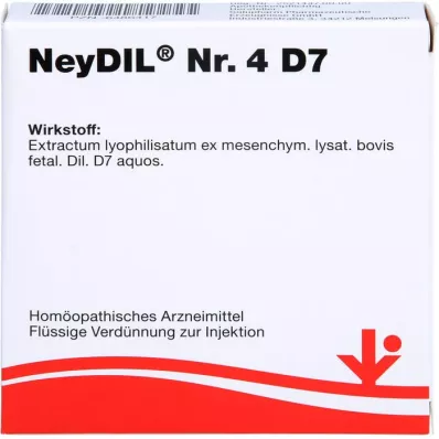 NEYDIL Ampulky č. 4 D 7, 5X2 ml