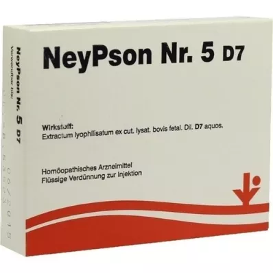 NEYPSON Ampulky č. 5 D 7, 5X2 ml