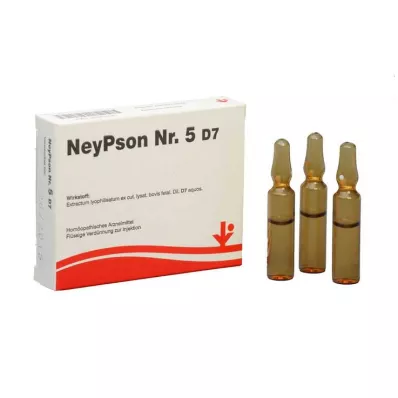Neypson No.5 D 7 ampuliek, 5X2 ml