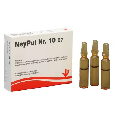 Neypul č.10 D 7 ampuliek, 5X2 ml