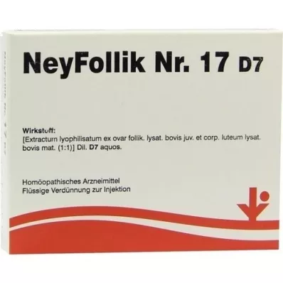 NEYFOLLIK Č. 17 D 7 ampuliek, 5X2 ml