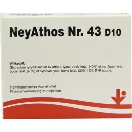 NEYATHOS č. 43 D 10 ampuliek, 5X2 ml
