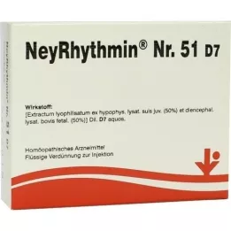 NEYRHYTHMIN Č. 51 D 7 ampuliek, 5X2 ml