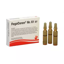 FEGACOREN č. 61 D 7 ampuliek, 5X2 ml