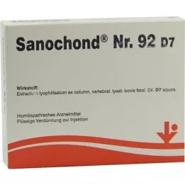 SANOCHOND Č. 92 D 7 ampuliek, 5X2 ml