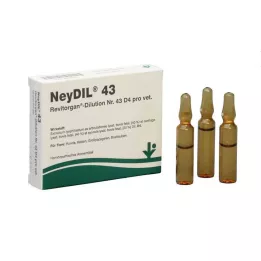 NEYDIL č. 43 Revitorgan Dil.D 4 na ampulku vet., 5X2 ml