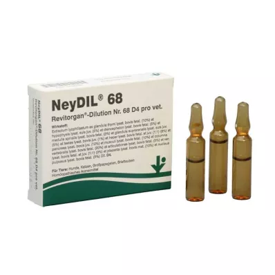 NEYDIL č. 68 Revitorgan Dil.D 4 na ampulku vet., 5X2 ml