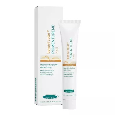BENEVI Farebný pigmentový krém svetlý, 20 ml BENEVI Farebný pigmentový krém svetlý, 20 ml