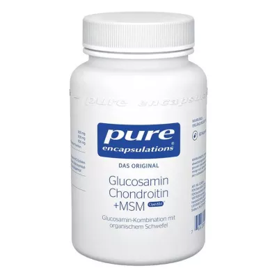 PURE ENCAPSULATIONS Glukosamín+Chondr.+MSM Kapsule, 60 kapsúl