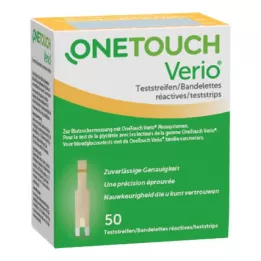 ONE TOUCH Verio testovacie prúžky, 50 ks