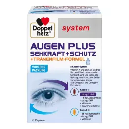 DOPPELHERZ Kapsule Eyes plus vision+protection system, 120 ks